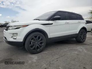 2014 Land Rover Range Rover Evoque Pure Premium with VIN SALVR2BG8EH889438, listed as a Copart auction lot 59573875 with 120,605 mi miles and Salvage title. Bid and sale history available at DreamBid. Image 1.