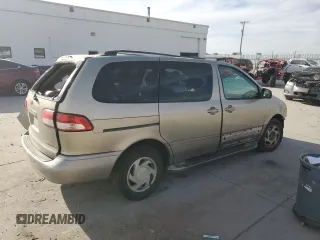 2002 Toyota Sienna LE with VIN 4T3ZF13C62U429210, listed as a Copart auction lot 75364374 with 0 mi miles and Salvage Title. Bid and sale history available at carsss.com. Image 3.