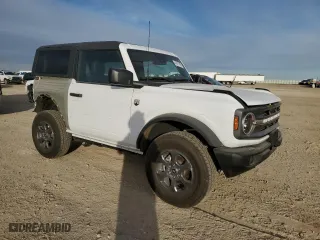 2024 Ford Bronco Big Bend with VIN 1FMDE7AH8RLA93115, listed as a Copart auction lot 41611185 with 1,589 mi miles and Salvage Title. Bid and sale history available at carsss.com. Image 4.
