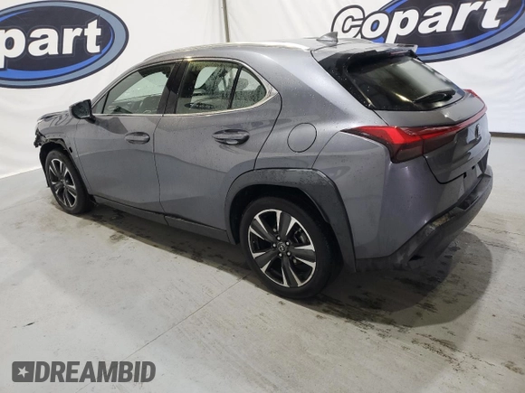 2020 Lexus UX with VIN JTHX3JBHXL2028345, listed as a Copart auction lot 77428604 with 67,892 mi miles and Clean Title. Bid and sale history available at carsss.com. Image 2.