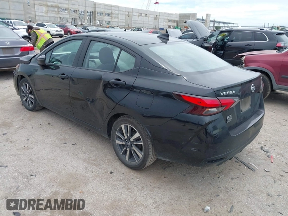 2021 Nissan Versa SV with VIN 3N1CN8EV2ML839399, listed as a IAAI auction lot 42472811 with 84,635 mi miles and . Bid and sale history available at DreamBid. Image 3.