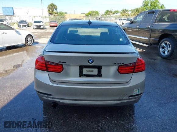 2015 BMW 3 Series 320i with VIN WBA3B1G58FNT03373, listed as a IAAI auction lot 41843859 with 98,439 mi miles. Bid and sale history available at carsss.com. Image 16.