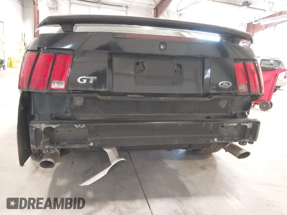 2002 Ford Mustang GT Deluxe with VIN 1FAFP42X32F241774, listed as a IAAI auction lot 41822360 with 130,101 mi miles. Bid and sale history available at carsss.com. Image 12.