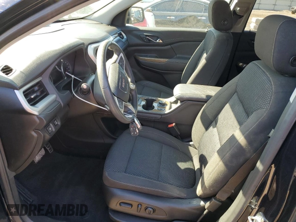 2021 GMC Acadia SLE with VIN 1GKKNKLS0MZ199897, listed as a Copart auction lot 46168535 with 25,693 mi miles and Salvage Title. Bid and sale history available at DreamBid. Image 7.