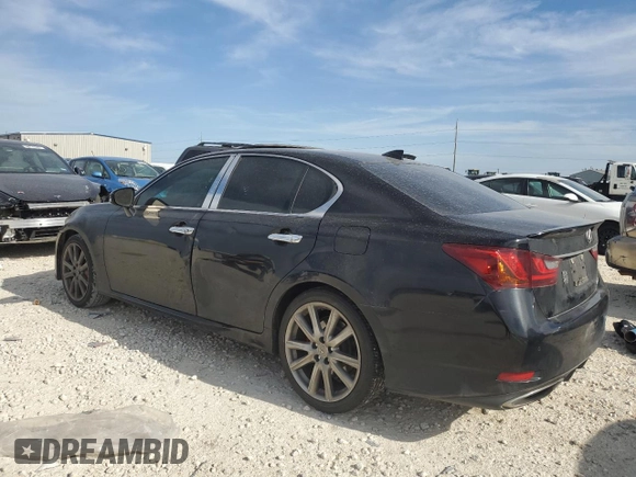 2015 Lexus GS 350 with VIN JTHBE1BL8FA007853, listed as a Copart auction lot 49053555 with 114,231 mi miles and Salvage title. Bid and sale history available at DreamBid. Image 2.