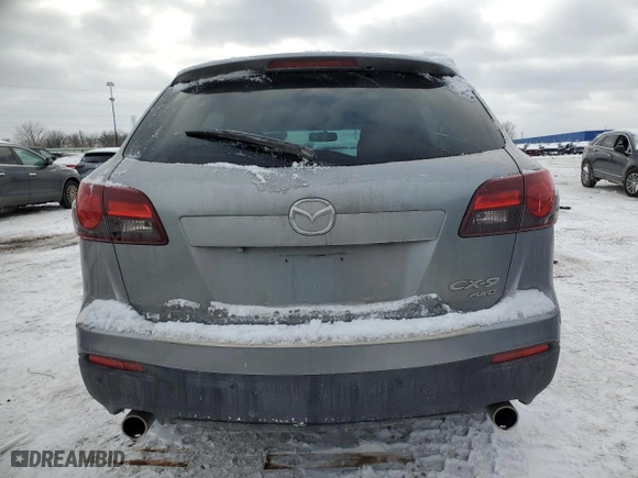 2015 Mazda CX-9 Touring with VIN JM3TB3CV3F0461015, listed as a Copart auction lot 46160185 with 122,345 mi miles and Clean Title. Bid and sale history available at carsss.com. Image 6.