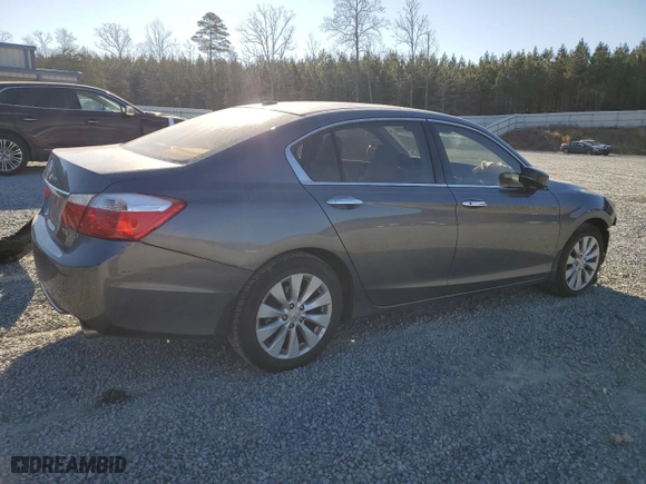 2014 Honda Accord Sedan EX-L with VIN 1HGCR3F85EA009118, listed as a Copart auction lot 47583155 with NaN miles and Salvage Title. Bid and sale history available at carsss.com. Image 3.