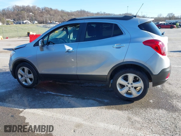 2016 Buick Encore Leather with VIN KL4CJCSB6GB528676, listed as a IAAI auction lot 41800878 with 41,796 mi miles and . Bid and sale history available at DreamBid. Image 14.