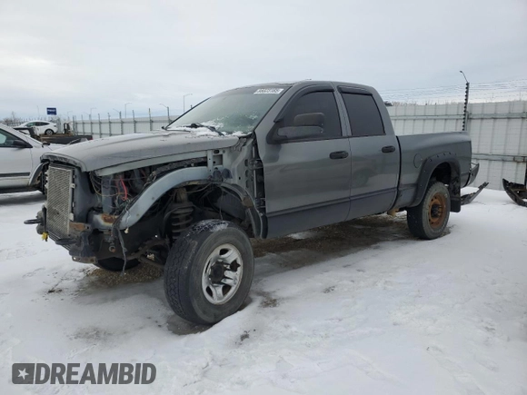 2007 Dodge Ram 3500 Laramie with VIN 3D7MX38CX7G743404, listed as a Copart auction lot 88023165 with 546,621 mi miles and Salvage Title. Bid and sale history available at carsss.com. Image 1.