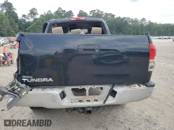 2008 Toyota Tundra z VIN 5TFET54148X017710, wystawiony jako Copart lot #59410435 z przebiegiem Nie podano mil oraz Szkoda całkowita • Salvage title. Historia ofert i sprzedaży dostępna na DreamBid. Obrazek 6.
