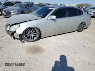 2003 Lexus GS 300 z VIN JT8BD69S530177277, wystawiony jako Copart lot #57106825 z przebiegiem 229 040 mil mil oraz Szkoda całkowita • Salvage title. Historia ofert i sprzedaży dostępna na DreamBid. Obrazek 1.