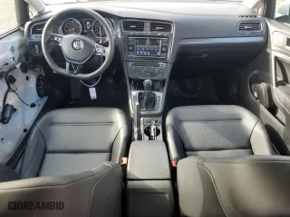 2020 Volkswagen Golf TSI with VIN 3VWW57AU8LM005936, listed as a Copart auction lot 46885635 with 39,815 mi miles and Salvage Title. Bid and sale history available at carsss.com. Image 8.
