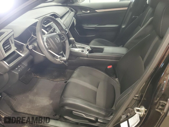 2019 Honda Civic Sport with VIN 2HGFC2F85KH590674, listed as a Copart auction lot 54452595 with 12,610 mi miles and Salvage Title. Bid and sale history available at DreamBid. Image 7.
