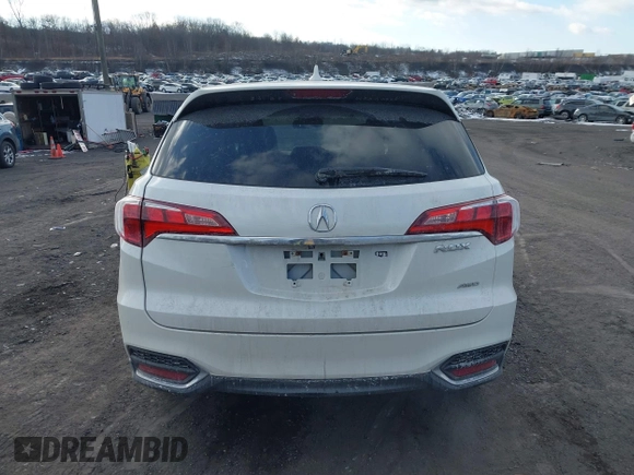 2017 Acura RDX w/Technology Pkg with VIN 5J8TB4H5XHL022338, listed as a IAAI auction lot 41323895 with 135,893 mi miles. Bid and sale history available at carsss.com. Image 16.