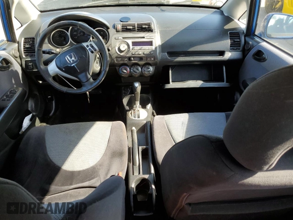 2008 Honda Fit Sport with VIN JHMGD38608S074109, listed as a Copart auction lot 53583795 with 0 mi miles and Salvage Title. Bid and sale history available at carsss.com. Image 8.