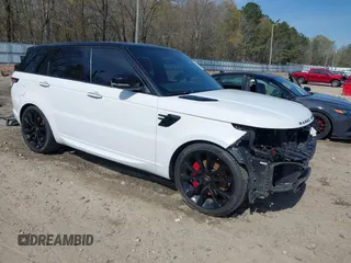 2020 Land Rover Range Rover Sport HST z VIN SALWS2RU1LA714474, wystawiony jako IAAI lot #41897748 z przebiegiem 81 627 mil mil oraz . Historia ofert i sprzedaży dostępna na DreamBid. Obrazek 1.