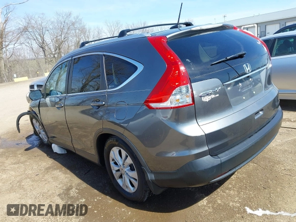 2012 Honda CR-V EX-L with VIN 2HKRM4H70CH632914, listed as a IAAI auction lot 41827493 with 188,174 mi miles. Bid and sale history available at carsss.com. Image 3.