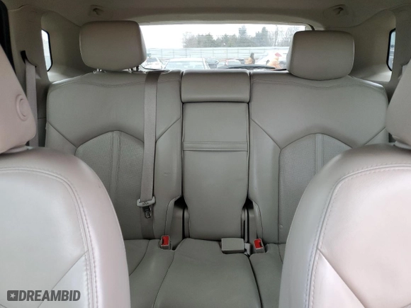 2014 Cadillac SRX Performance Collection with VIN 3GYFNCE32ES657408, listed as a Copart auction lot 46994195 with 117,258 mi miles and Salvage Title. Bid and sale history available at carsss.com. Image 10.