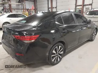 2022 Nissan Sentra SV with VIN 3N1AB8CV5NY225552, listed as a IAAI auction lot 41757701 with 36,699 mi miles. Bid and sale history available at carsss.com. Image 4.