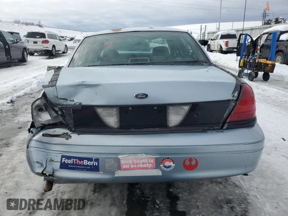 2005 Ford Police Interceptor with VIN 2FAHP71W25X102246, listed as a Copart auction lot 46324385 with 258,796 mi miles and Salvage title. Bid and sale history available at DreamBid. Image 6.