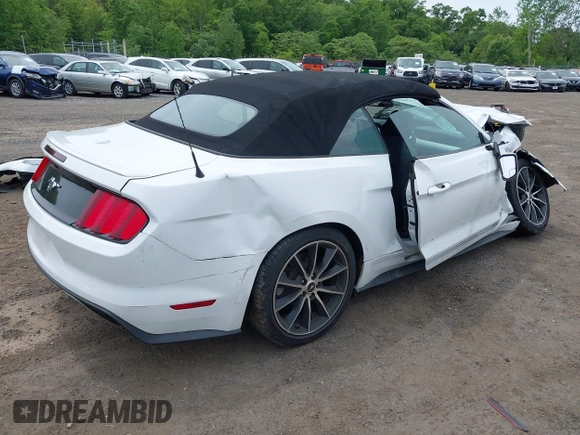 2017 Ford Mustang EcoBoost Premium with VIN 1FATP8UH9H5328013, listed as a IAAI auction lot 42352923 with 31,022 mi miles and . Bid and sale history available at DreamBid. Image 4.