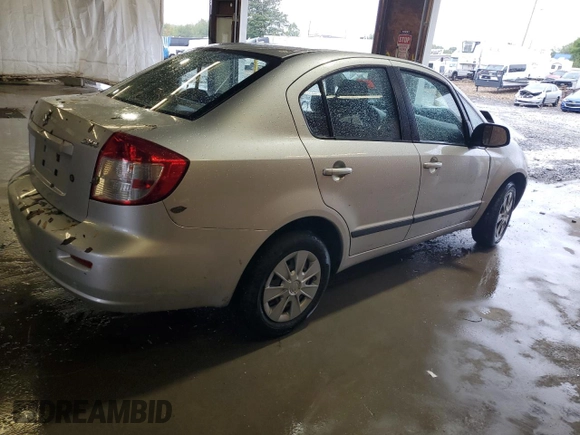 2008 Suzuki SX4 with VIN JS2YC412585104246, listed as a Copart auction lot 73253074 with 0 mi miles and Salvage Title. Bid and sale history available at carsss.com. Image 3.