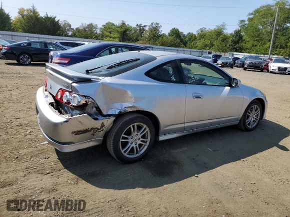2006 Acura RSX with VIN JH4DC548X6S009466, listed as a Copart auction lot 70954774 with 282,287 mi miles and Salvage Title. Bid and sale history available at carsss.com. Image 3.