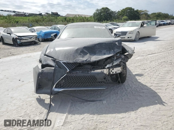 2019 Lexus RC with VIN JTHS85BC9K5005031, listed as a Copart auction lot 43927045 with 63,590 mi miles and Non Repairable. Bid and sale history available at carsss.com. Image 5.