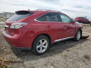 2011 Lexus RX 350 with VIN 2T2BK1BA3BC096841, listed as a Copart auction lot 55532455 with 77,644 mi miles and Salvage title. Bid and sale history available at DreamBid. Image 3.