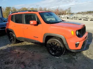 2020 Jeep Renegade Altitude with VIN ZACNJABB6LPL90427, listed as a Copart auction lot 79818024 with 69,015 mi miles and Clean Title. Bid and sale history available at DreamBid. Image 4.
