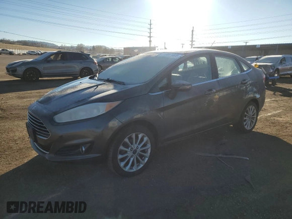 2017 Ford Fiesta Titanium with VIN 3FADP4CJ4HM136297, listed as a Copart auction lot 88371325 with 113,078 mi miles and Clean Title. Bid and sale history available at DreamBid. Image 1.