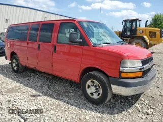 2008 Chevrolet Express Passenger z VIN 1GAHG39K181223926, wystawiony jako Copart lot #61800025 z przebiegiem 121 574 mil mil oraz Czysty tytuł • Clean title. Historia ofert i sprzedaży dostępna na DreamBid. Obrazek 4.