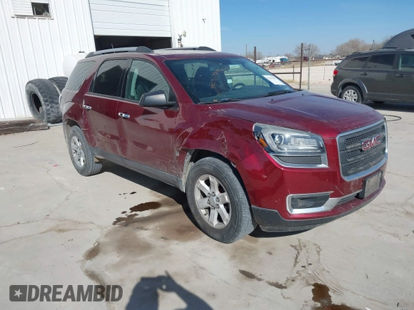 2016 GMC Acadia SLE with VIN 1GKKVPKD5GJ202523, listed as a IAAI auction lot 41341479 with 178,575 mi miles and . Bid and sale history available at DreamBid. Image 1.