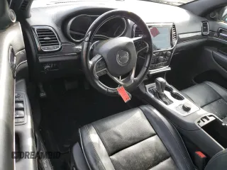 2021 Jeep Grand Cherokee Overland with VIN 1C4RJFCG9MC620320, listed as a Copart auction lot 85609814 with 61,335 mi miles and Salvage title. Bid and sale history available at DreamBid. Image 8.