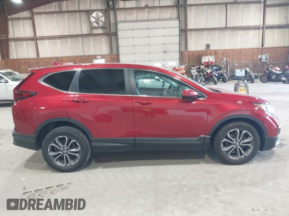 2021 Honda CR-V EX with VIN 2HKRW2H53MH621761, listed as a IAAI auction lot 42071487 with 52,304 mi miles and . Bid and sale history available at carsss.com. Image 12.