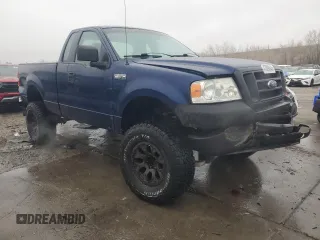 2008 Ford F-150 XL with VIN 1FTRF14W08KD80421, listed as a Copart auction lot 47890845 with 106,846 mi miles and Salvage Title. Bid and sale history available at carsss.com. Image 4.
