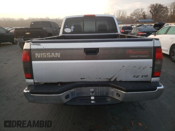 2000 Nissan Frontier XE with VIN 1N6ED26T8YC349616, listed as a Copart auction lot 85468524 with 207,578 mi miles and Salvage title. Bid and sale history available at DreamBid. Image 6.