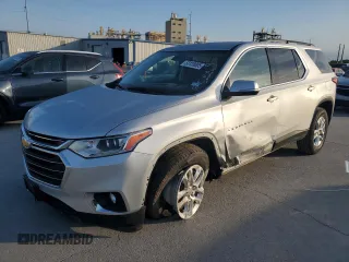2019 Chevrolet Traverse LT Cloth with VIN 1GNERGKW4KJ219845, listed as a Copart auction lot 53128005 with 39,628 mi miles and Salvage Title. Bid and sale history available at carsss.com. Image 1.