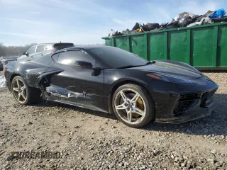 2024 Chevrolet Corvette 1LT with VIN 1G1YA2D41R5108533, listed as a Copart auction lot 48159845 with 5,610 mi miles and Salvage Title. Bid and sale history available at carsss.com. Image 4.