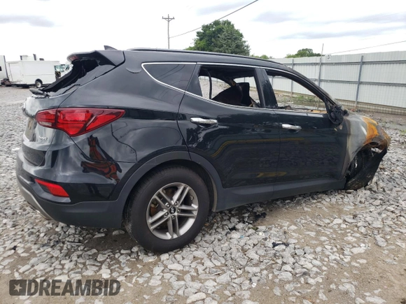 2017 Hyundai Santa Fe 2.4L with VIN 5NMZU3LB1HH029044, listed as a Copart auction lot 61649275 with Not provided miles and Non repairable. Bid and sale history available at DreamBid. Image 3.