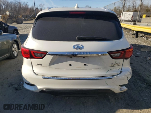 2019 Infiniti QX60 Luxe z VIN 5N1DL0MM4KC521421, wystawiony jako Copart lot #46708395 z przebiegiem 96 318 mil mil oraz Szkoda całkowita • Salvage title. Historia ofert i sprzedaży dostępna na DreamBid. Obrazek 6.