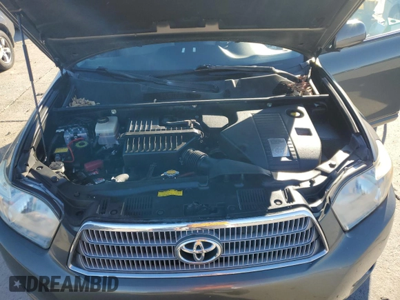 2009 Toyota Highlander Hybrid with VIN JTEEW41A592028490, listed as a Copart auction lot 87747245 with 182,913 mi miles and Salvage Title. Bid and sale history available at carsss.com. Image 12.