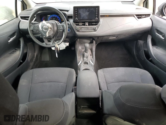 2021 Toyota Corolla Hybrid LE with VIN JTDEAMDE4MJ022101, listed as a Copart auction lot 48100105 with 31,843 mi miles and Clean Title. Bid and sale history available at carsss.com. Image 8.
