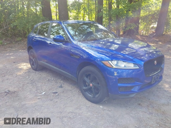 2018 Jaguar F-Pace 25t Premium z VIN SADCJ2FX8JA281992, wystawiony jako IAAI lot #42663998 z przebiegiem 98 413 mil mil oraz . Historia ofert i sprzedaży dostępna na DreamBid. Obrazek 1.