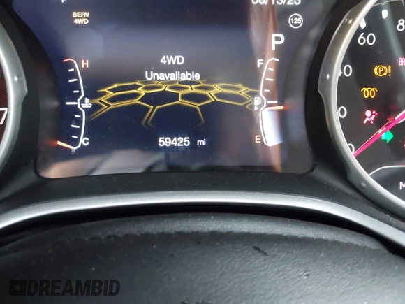 2019 Jeep Compass Altitude with VIN 3C4NJDBB1KT734970, listed as a IAAI auction lot 42483357 with 59,425 mi miles and . Bid and sale history available at DreamBid. Image 7.