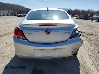 2011 Buick Regal CXL RL1 with VIN 2G4GN5EC4B9213103, listed as a Copart auction lot 50019675 with 204,330 mi miles and Salvage Title. Bid and sale history available at DreamBid. Image 6.