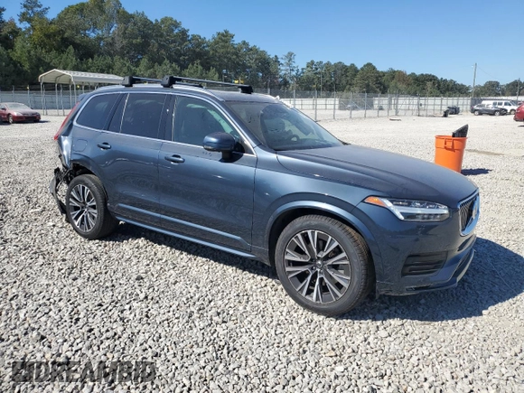 2022 Volvo XC90 Momentum with VIN YV4102CK4N1845770, listed as a Copart auction lot 76307074 with 31,624 mi miles and Salvage Title. Bid and sale history available at DreamBid. Image 4.