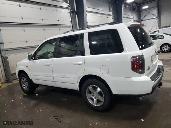 2008 Honda Pilot EX-L with VIN 5FNYF18748B001917, listed as a Copart auction lot 45223985 with 227,808 mi miles and Salvage Title. Bid and sale history available at carsss.com. Image 2.