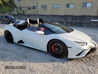 2022 Lamborghini Huracan z VIN ZHWUT5ZF9NLA17926, wystawiony jako Copart lot #83543394 z przebiegiem 5 830 mil mil oraz Szkoda całkowita • Salvage title. Historia ofert i sprzedaży dostępna na DreamBid. Obrazek 4.