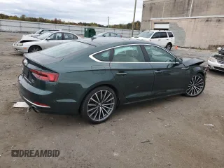 2018 Audi A5 Sportback Prestige with VIN WAUCNCF50JA100949, listed as a Copart auction lot 72692233 with 42,782 mi miles. Bid and sale history available at carsss.com. Image 3.